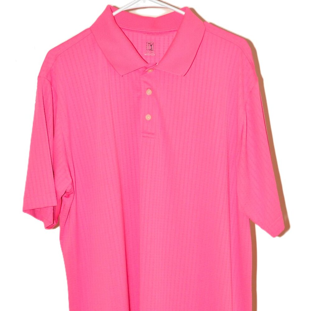 PGA Pink Golf Shirt